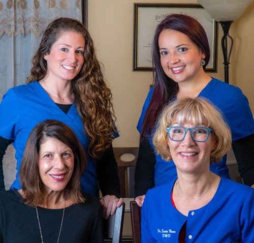 Dr. Novak and the staff of Dental office in Natick, MA